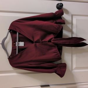 NWT Buckle Blouse